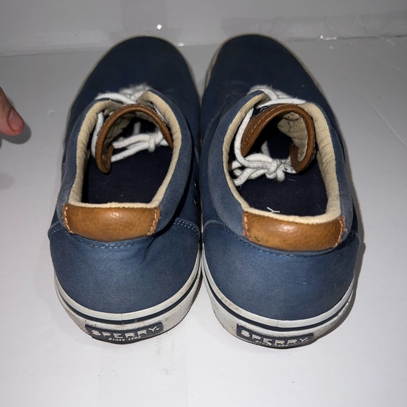 Sperry Men's Blue Casual Shoes USED - Picture 2 of 4